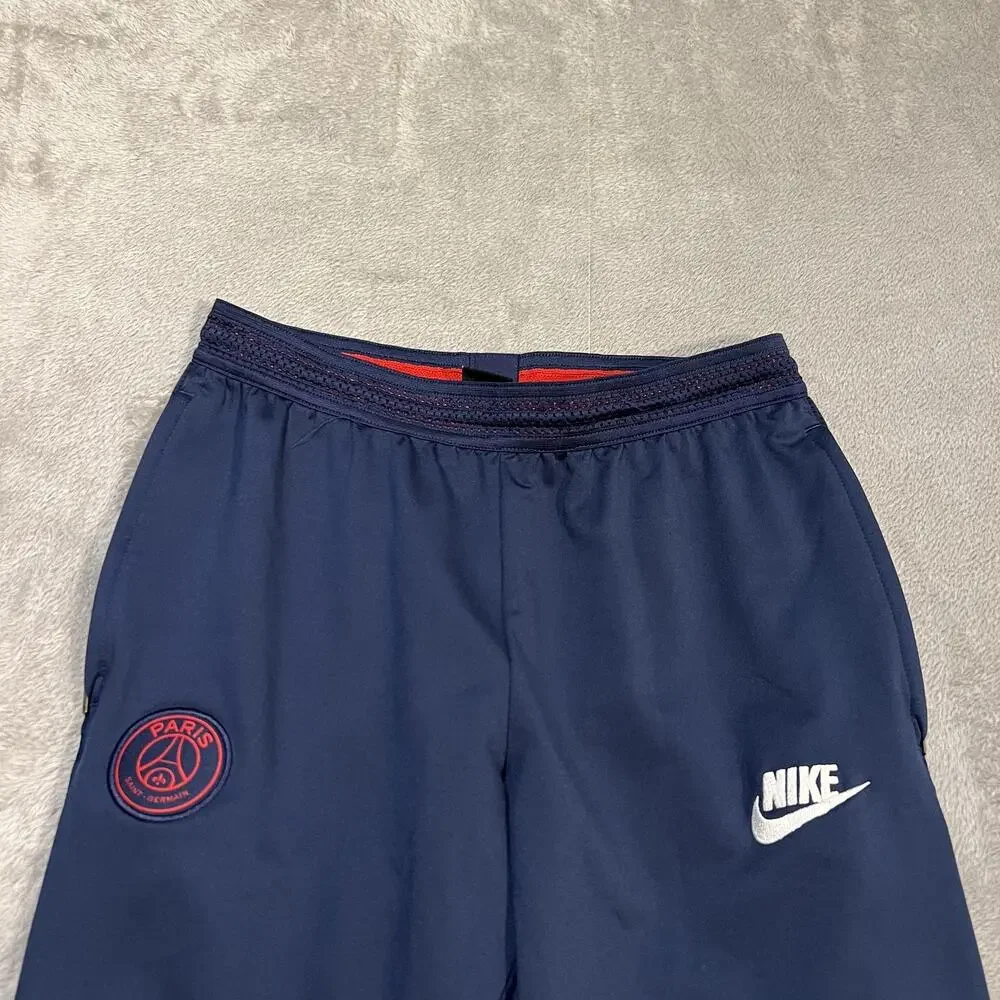 Paris Saint-Germain Pants Mens Medium Navy Blue Soccer Nike Dri-FIT Training